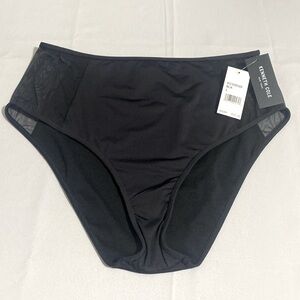 KENNETH COLE Women's Hipster Bikini Bottom w Shear Sides Size L